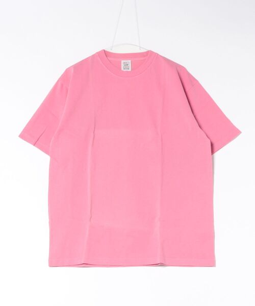 TONE SELECT WEAR（トーンセレクトウェア）の「CROSS&STITCH(クロスアンドステッチ) 6.2oz ヘビーウェイト ピグメントTシャツ メンズ 半袖Tシャツ (PGT-144)（Tシャツ/カットソー・メンズ・ピンク/ネイビー/アイボリー/ブラック・X-LARGE/LARGE）」の4枚目の写真