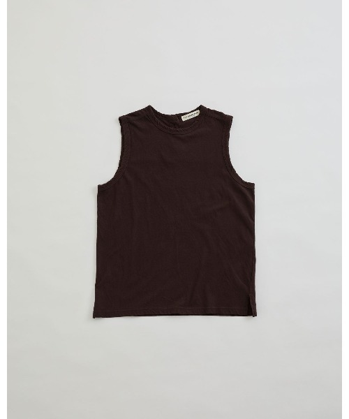 THE SHINZONE(ザ シンゾーン)の「H.T.COTTON SLEEVELESS TOP 23MMSCU02(Tシャツ/カットソー・レディース・ホワイト/ピンク/ブラック・FREE)」の2枚目の写真