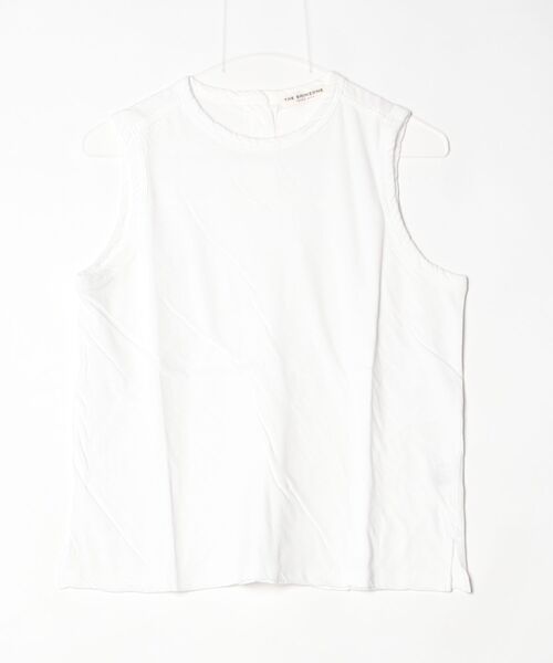 THE SHINZONE(ザ シンゾーン)の「H.T.COTTON SLEEVELESS TOP 23MMSCU02(Tシャツ/カットソー・レディース・ホワイト/ピンク/ブラック・FREE)」の9枚目の写真