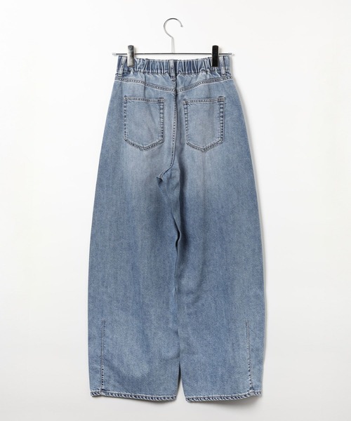 GLOBAL WORK(グローバルワーク)の「GOODデニムバレルCOOL/627009(デニムパンツ・レディース・ブルー/サックスブルー/ブラック・LARGE/X-SMALL/SMALL/MEDIUM)」の19枚目の写真