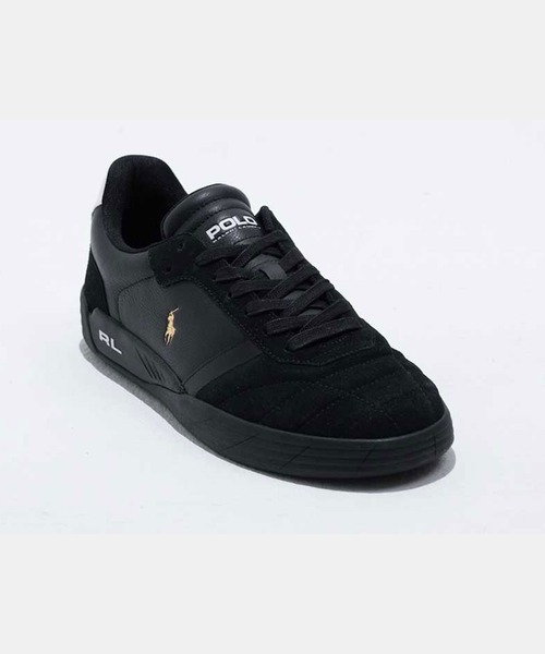 POLO RALPH LAUREN（ポロ ラルフ ローレン）の「ポロ ラルフ ローレン BROOME ブルーム  スニーカー（スニーカー・メンズ・ブラック・85/90/95/80）」の2枚目の写真