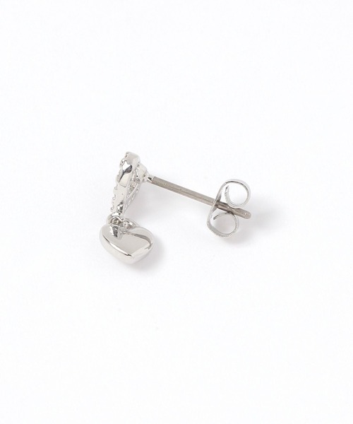 LAKOLE（ラコレ）の「ツインハートビジューピアス / 663475（ピアス（両耳用）・レディース・その他1/ピンク系その他・FREE）」の4枚目の写真