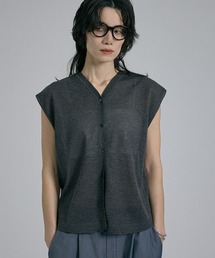 qualite | 【前後着用可能！】ラメ2WAYニット/春服/夏服/オフィスカジュアル(ニット/セーター)