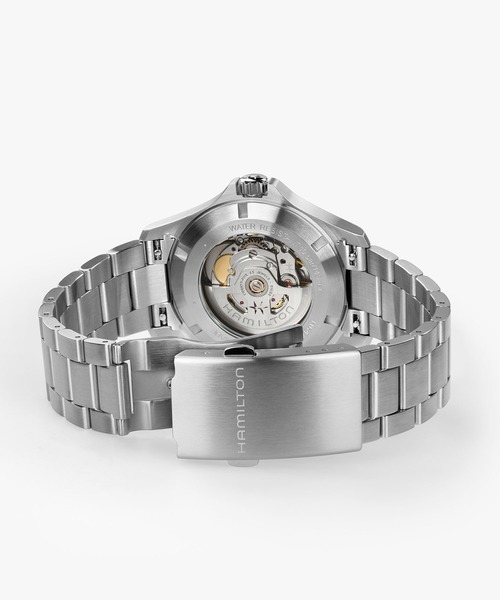 HAMILTON（ハミルトン）の「HAMILTON [ハミルトン] 腕時計 Khaki Field （カーキ フィールド） King キング 40MM グリーン×シルバー（アナログ腕時計・メンズ・グリーン・FREE）」の7枚目の写真