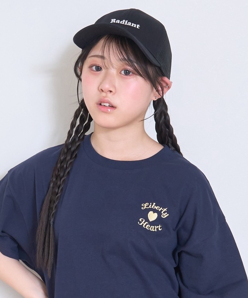 LOVETOXIC(ラブトキシック)の「ロゴメッシュキャップ(キャップ・キッズ・ラベンダー/イエロー/ブルー/アイボリー/ブラック・F)」の3枚目の写真