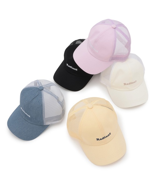 LOVETOXIC(ラブトキシック)の「ロゴメッシュキャップ(キャップ・キッズ・ラベンダー/イエロー/ブルー/アイボリー/ブラック・F)」の13枚目の写真