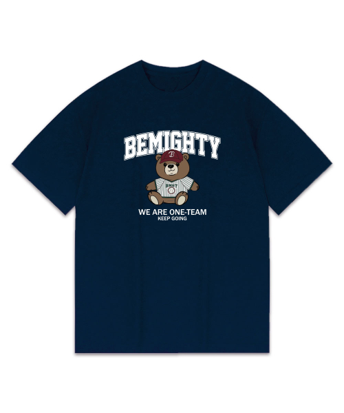 BEMIGHTY（ビーマイティー）の「チアアップベア オーバーサイズ 半袖Tシャツ [ブラック]（Tシャツ/カットソー・メンズ・その他・LARGE/X-LARGE/XX-LARGE）」の3枚目の写真