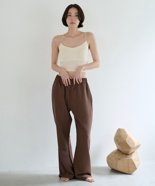 EMILY WEEK(エミリーウィーク)の「タイプライターイージーパンツ(その他パンツ・レディース・チャコールグレー/ブラウン・FREE)」の17枚目の写真