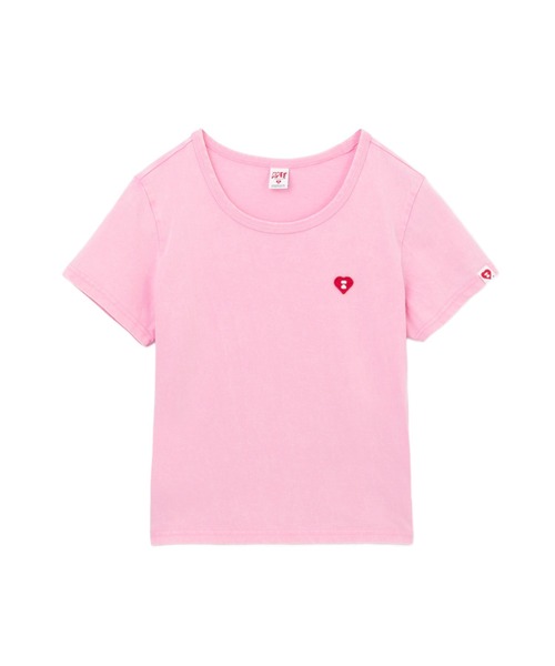 HEART BADGE TEE #2（Tシャツ/カットソー）｜APEE BY A BATHING APE