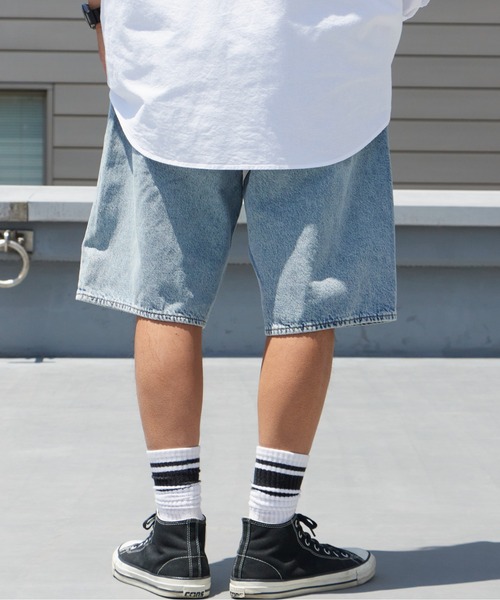 Levi's(リーバイス)の「LEVI'S/リーバイス 478 BAGGY SHORTS バギーデニムショーツ ハーフパンツ メンズ 秋 秋服 2026年秋冬(デニムパンツ・メンズ・ブラック/インディゴブルー/ライトインディゴブルー・32inch/30inch/34inch/36inch)」の16枚目の写真