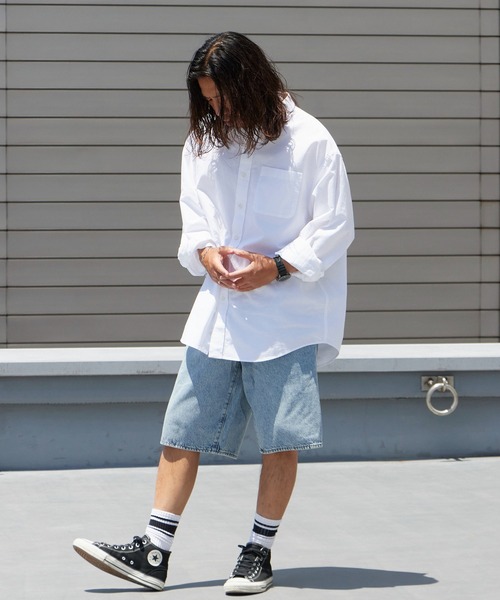 Levi's(リーバイス)の「LEVI'S/リーバイス 478 BAGGY SHORTS バギーデニムショーツ ハーフパンツ メンズ 秋 秋服 2026年秋冬(デニムパンツ・メンズ・ブラック/インディゴブルー/ライトインディゴブルー・32inch/30inch/34inch/36inch)」の18枚目の写真