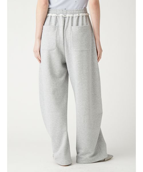 FURFUR(ファーファー)の「【WEB・一部店舗限定カラー】スウェットワイドパンツ(その他パンツ・レディース・クリーム/ネイビー/ピンク/グレー・F)」の11枚目の写真