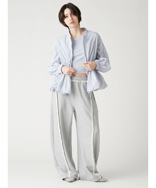 FURFUR(ファーファー)の「【WEB・一部店舗限定カラー】スウェットワイドパンツ(その他パンツ・レディース・クリーム/ネイビー/ピンク/グレー・F)」の22枚目の写真