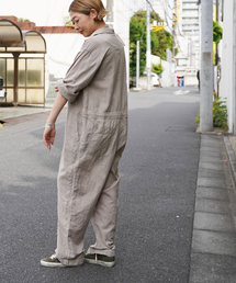 JOURNAL STANDARD LUXE | 【HTS】COTTON LINEN OVERALLS(つなぎ/オールインワン)