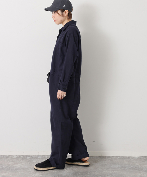 JOURNAL STANDARD LUXE(ジャーナルスタンダード ラックス)の「【HTS】COTTON LINEN OVERALLS(つなぎ/オールインワン・レディース・ベージュ・46)」の7枚目の写真