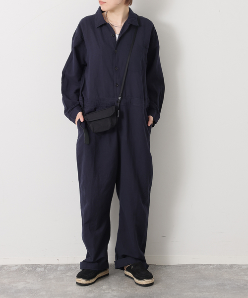 JOURNAL STANDARD LUXE(ジャーナルスタンダード ラックス)の「【HTS】COTTON LINEN OVERALLS(つなぎ/オールインワン・レディース・ベージュ・46)」の8枚目の写真