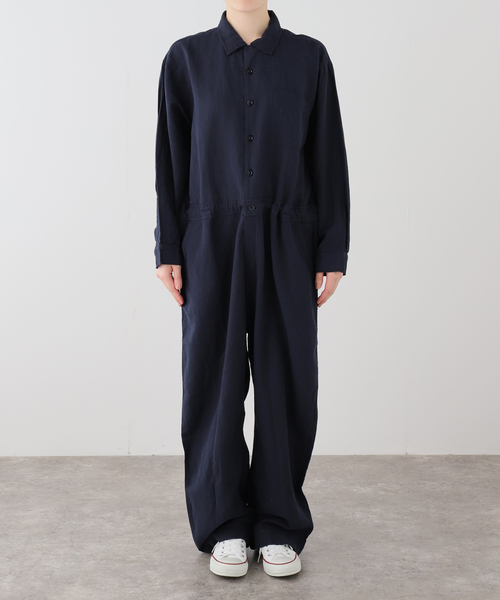 JOURNAL STANDARD LUXE(ジャーナルスタンダード ラックス)の「【HTS】COTTON LINEN OVERALLS(つなぎ/オールインワン・レディース・ベージュ・46)」の9枚目の写真