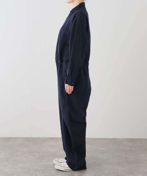 JOURNAL STANDARD LUXE(ジャーナルスタンダード ラックス)の「【HTS】COTTON LINEN OVERALLS(つなぎ/オールインワン・レディース・ベージュ・46)」の10枚目の写真