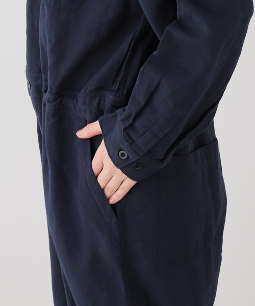 JOURNAL STANDARD LUXE(ジャーナルスタンダード ラックス)の「【HTS】COTTON LINEN OVERALLS(つなぎ/オールインワン・レディース・ベージュ・46)」の12枚目の写真