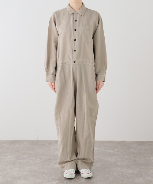 JOURNAL STANDARD LUXE(ジャーナルスタンダード ラックス)の「【HTS】COTTON LINEN OVERALLS(つなぎ/オールインワン・レディース・ベージュ・46)」の22枚目の写真