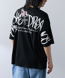 NAVY バックロゴTシャツ