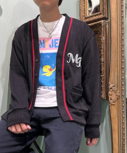 MILKBOY（ミルクボーイ）の「LETTER カーディガン（カーディガン/ボレロ・メンズ・C/B/A・FREE）」の3枚目の写真
