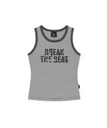 W BREAK THE BEAT SLEEVELESS - GREY