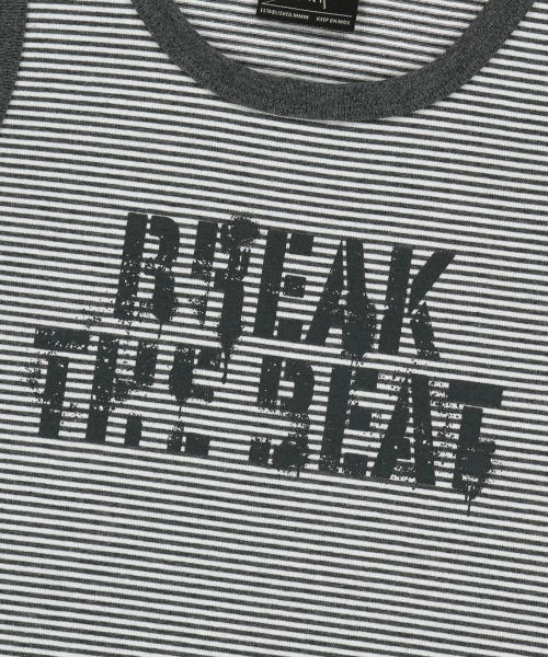 BROWNBREATH（ブラウンブレス）の「W BREAK THE BEAT SLEEVELESS - GREY（Tシャツ/カットソー・レディース・その他・SMALL/MEDIUM）」の5枚目の写真