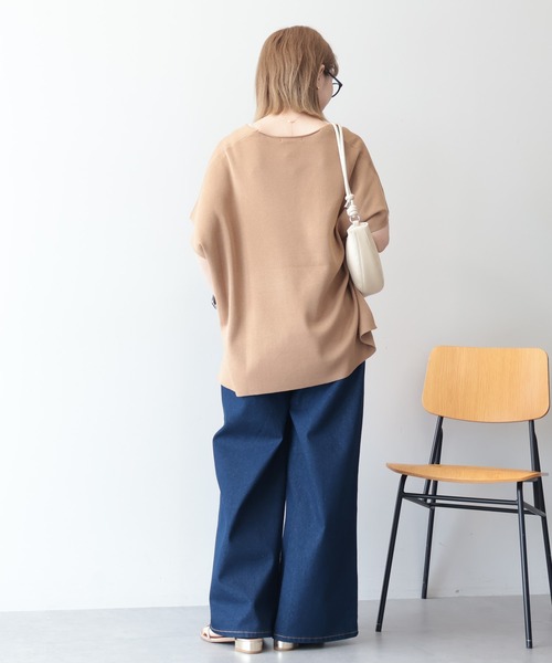 AMERICAN HOLIC(アメリカンホリック)の「【UVカット】Vネックニットベスト(ニット/セーター・レディース・ブラック/ベージュ/キャメル・FREE)」の19枚目の写真