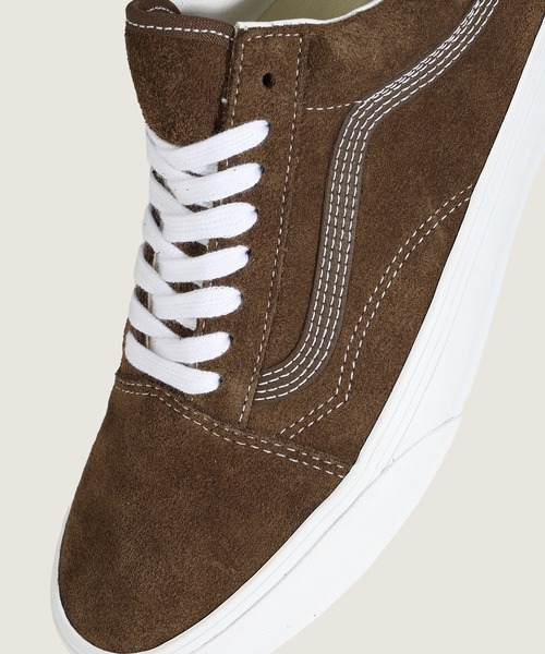 VANS（バンズ）の「オールドスクール スエード / Old Skool SUEDE POTTING SOIL VN000D9YDMV1（スニーカー・メンズ・ブラウン・5/12/11.5/11/10.5/10/9.5/9/8.5/8/7.5/7/6.5/6/5.5）」の5枚目の写真
