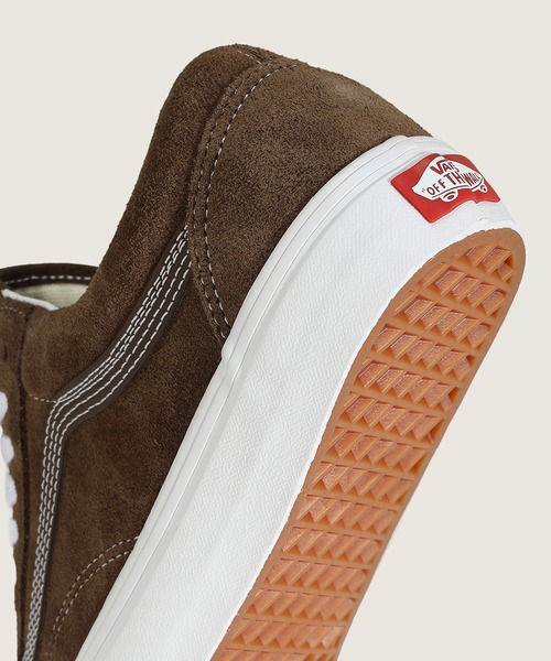 VANS（バンズ）の「オールドスクール スエード / Old Skool SUEDE POTTING SOIL VN000D9YDMV1（スニーカー・メンズ・ブラウン・5/12/11.5/11/10.5/10/9.5/9/8.5/8/7.5/7/6.5/6/5.5）」の6枚目の写真