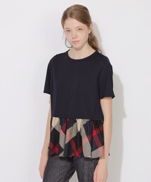 ペプラムTシャツ