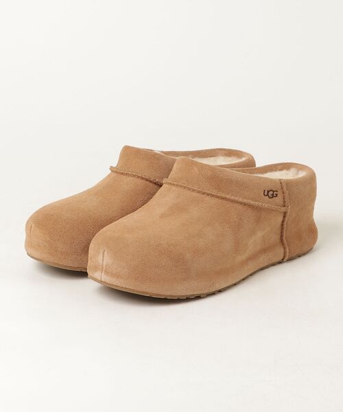Ray BEAMS（レイビームス）の「UGG ENWRAP CLOG（ドレスシューズ・レディース・ブラウン系その他3/ブラック・6/7/8）」の2枚目の写真