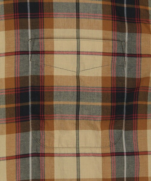 FILSON(フィルソン)の「FILSON/フィルソン Madras Button-Down Shirt/マドラス ボタンダウン シャツ(シャツ/ブラウス・メンズ・ブラウン/オリーブ・X-SMALL/X-LARGE/LARGE/MEDIUM/SMALL)」の5枚目の写真