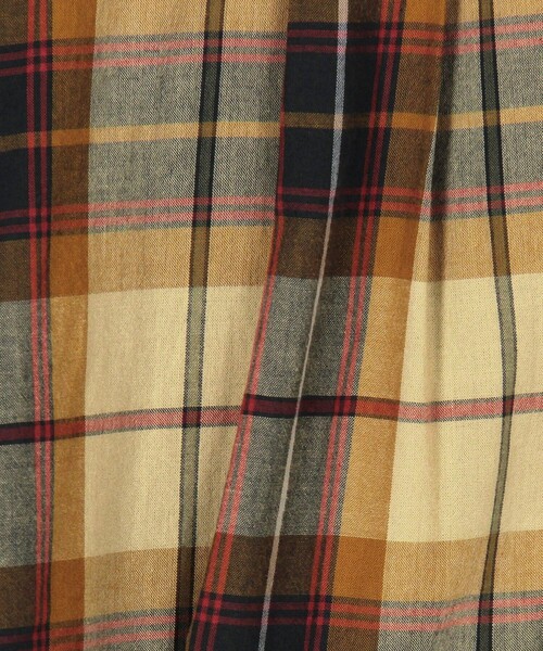 FILSON(フィルソン)の「FILSON/フィルソン Madras Button-Down Shirt/マドラス ボタンダウン シャツ(シャツ/ブラウス・メンズ・ブラウン/オリーブ・X-SMALL/X-LARGE/LARGE/MEDIUM/SMALL)」の7枚目の写真