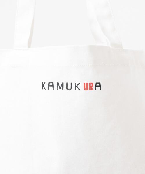 Collaboration URBAN RESEARCH（コラボレーションアーバンリサーチ）の「KAMUKURA×UR　TOTE BAG Bowls（トートバッグ・レディース・チャコールグレー/オフホワイト・ONE）」の11枚目の写真