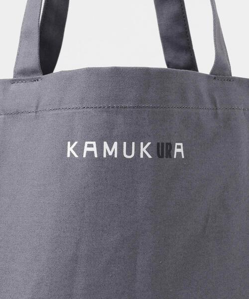 Collaboration URBAN RESEARCH（コラボレーションアーバンリサーチ）の「KAMUKURA×UR　TOTE BAG Bowls（トートバッグ・レディース・チャコールグレー/オフホワイト・ONE）」の20枚目の写真