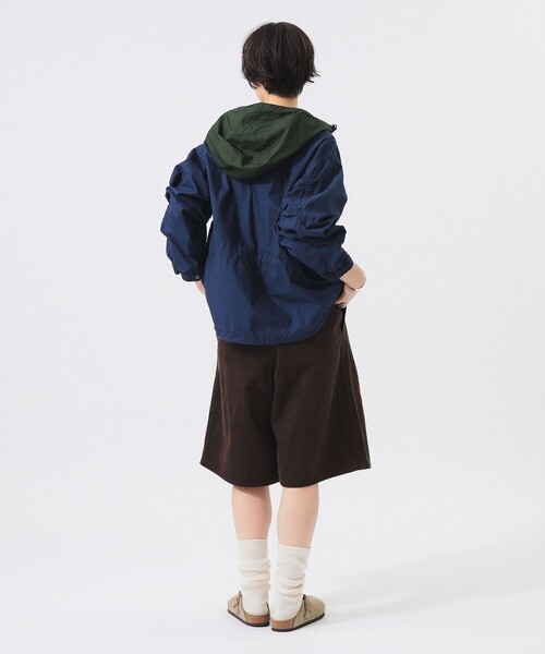 BEAMS BOY(ビームスボーイ)の「ツートーン アノラック(ブルゾン・レディース・ネイビー/ベージュ/レッド・2/1/0)」の9枚目の写真