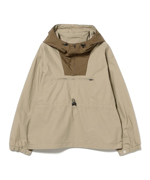 BEAMS BOY(ビームスボーイ)の「ツートーン アノラック(ブルゾン・レディース・ネイビー/ベージュ/レッド・2/1/0)」の9枚目の写真