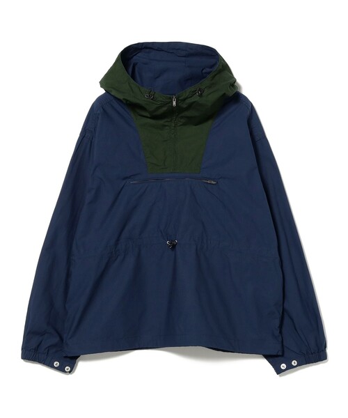 BEAMS BOY(ビームスボーイ)の「ツートーン アノラック(ブルゾン・レディース・ネイビー/ベージュ/レッド・2/1/0)」の15枚目の写真