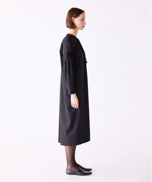 Marilyn Moon(マリリンムーン)の「heather eyelash lace dress(ワンピース・レディース・ホワイト/ネイビー/チャコールグレー・FREE)」の21枚目の写真