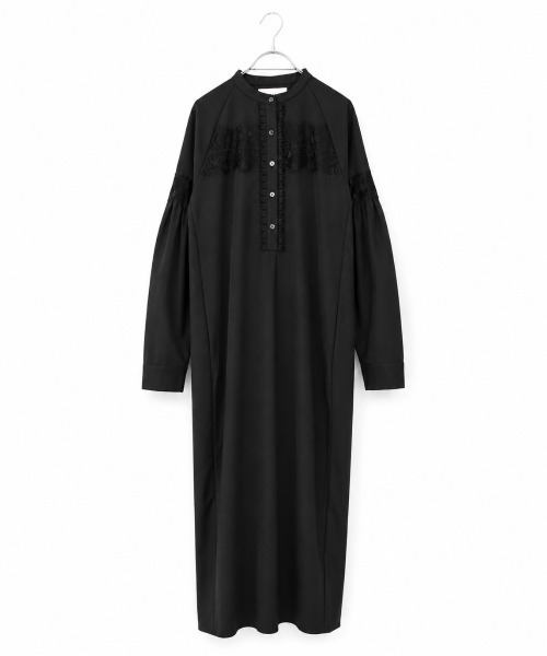 Marilyn Moon(マリリンムーン)の「heather eyelash lace dress(ワンピース・レディース・ホワイト/ネイビー/チャコールグレー・FREE)」の15枚目の写真