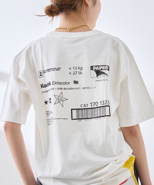 KODAK/コダック Mailer Graphic ShortSleeve Tシャツ（Tシャツ