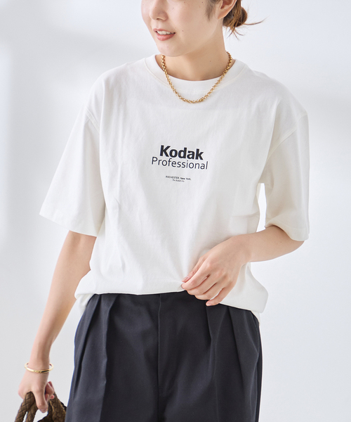 KODAK/コダック Mailer Graphic ShortSleeve Tシャツ（Tシャツ