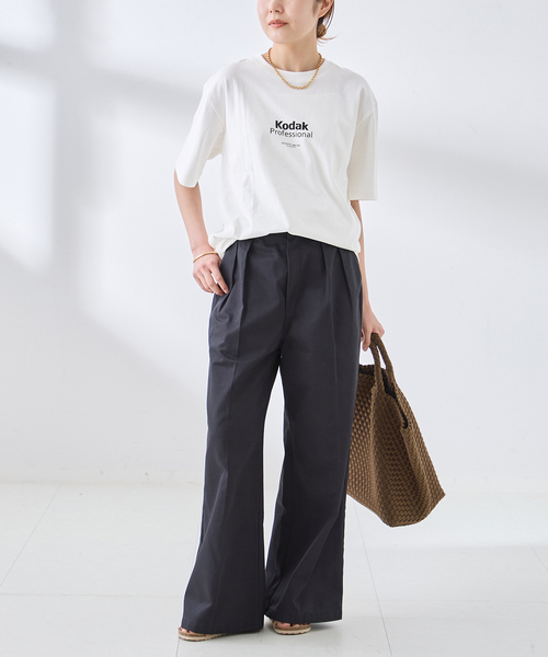 KODAK（コダック）の「KODAK/コダック Mailer Graphic ShortSleeve Tシャツ（Tシャツ/カットソー・レディース・ホワイト・MEDIUM）」の6枚目の写真