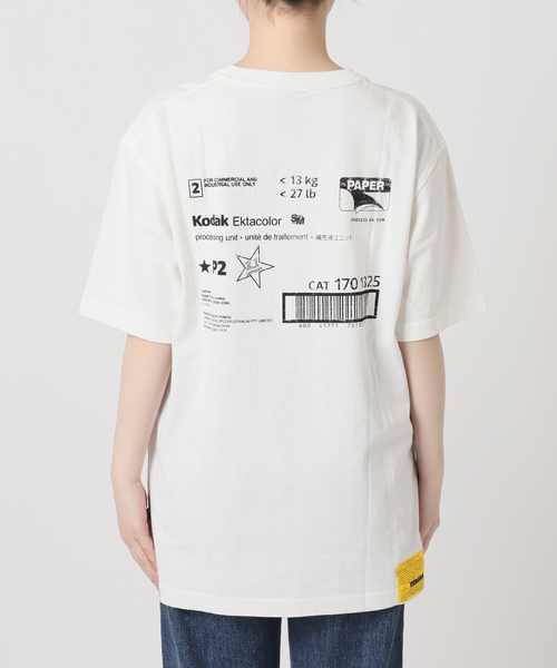 KODAK（コダック）の「KODAK/コダック Mailer Graphic ShortSleeve Tシャツ（Tシャツ/カットソー・レディース・ホワイト・MEDIUM）」の10枚目の写真
