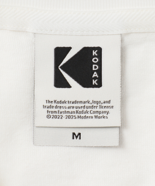 KODAK（コダック）の「KODAK/コダック Mailer Graphic ShortSleeve Tシャツ（Tシャツ/カットソー・レディース・ホワイト・MEDIUM）」の18枚目の写真