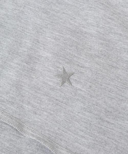 CONVERSE TOKYO(コンバーストウキョウ)の「SPINDLE LOGO SWITCHING TEE(Tシャツ/カットソー・レディース・杢グレー/ブラック・MEDIUM/SMALL)」の8枚目の写真