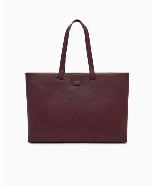 EMPORIO ARMANI(エンポリオアルマーニ)の「【エンポリオ アルマーニ】ショッパー バッファローレザー(トートバッグ・メンズ・ボルドー・FREE)」の2枚目の写真