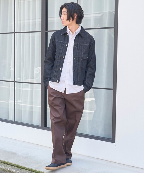 coen（コーエン）の「【C.DENIMS】トラッカーデニムジャケット（デニムジャケット・メンズ・コバルトブルー/ネイビー/ブラック・M/XL/L）」の8枚目の写真
